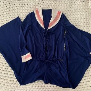 vintage sailor jumpsuit